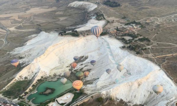 Pamukkale semalarında yolculuk!